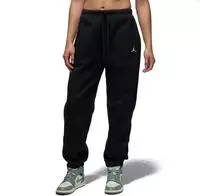Nike FV7077, NIKE Damen Sporthose Jordan Brooklyn Fleece Women's Pant BLACK/WHITE