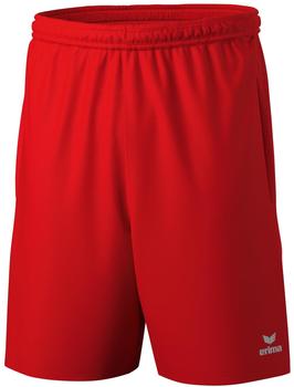 Erima Team Short ohne Innenslip kurz rot