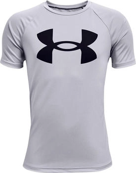 Under Armour Tech Big Logo SS mod grau schwarz