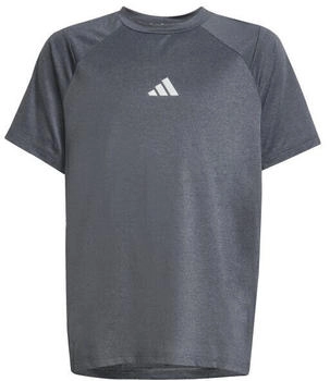 Adidas FAV Tee Funktionsshirt grau schwarz silber