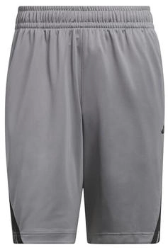 Adidas Legends Basketball-Shorts 3-Streifen grau