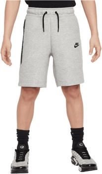 Nike Tech Fleece Short Kinder grau schwarz FD3289