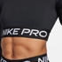 Nike Pro Dri-FIT verkürztes Longsleeve Damen (FV5484) schwarz weiß