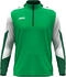 JAKO Dynamic 4-Zip Sweatshirt 204 grün weiß dunkelgrün
