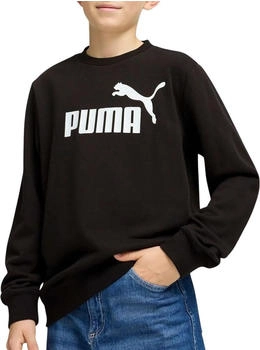 Puma Essentials No Logo French Terry Crew Sweatshirt 01 schwarz