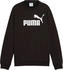 Puma Essentials No Logo French Terry Crew Sweatshirt 01 schwarz