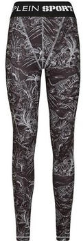Plein Sport Tight Leggins PP14239 schwarz