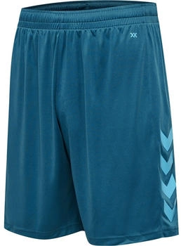 Hummel hmlCORE XK Poly Short blau schwarz