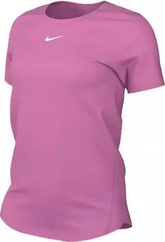 Nike One Classic Dri-FIT Kurzarm-Oberteil Damen Pink IB9408-675
