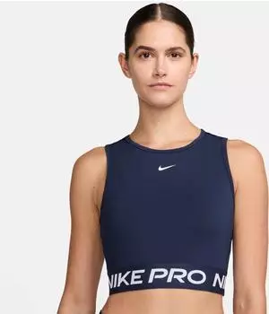 Nike Pro Dri-FIT Kurztanktop Damen Blau FZ3615-410