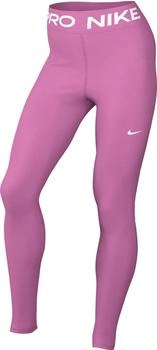 Nike Pro Leggings und Mesh-Einsatz Damen Rot CZ9779-675