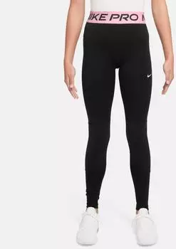Nike Pro Dri-FIT Leggings Kinder (M&auml;dchen) Schwarz DA1028-019