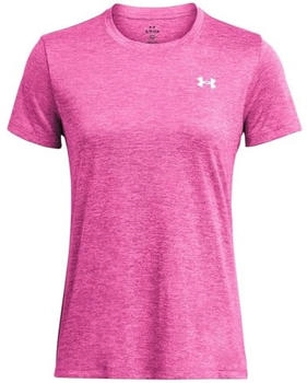 Under Armour Damen T-Shirt Tech SSC- Twist 1384230-672 Super Pink