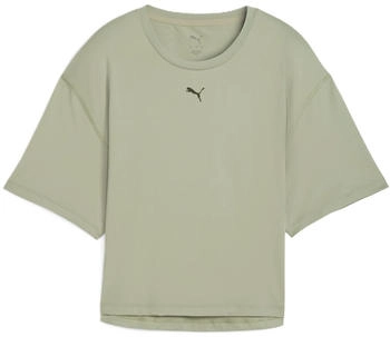 Puma Cloudspun Relaxed T-Shirt gr&uuml;n