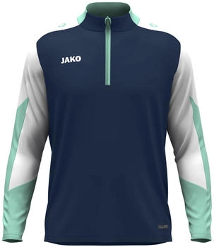 JAKO Pullover Ziptop Dynamic 8670K marine wei&szlig; minze