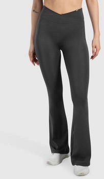 Smilodox leggings softfeel leonora bootcut anthrazit