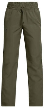 Under Armour B Rival Wvn Pant marine od green schwarz