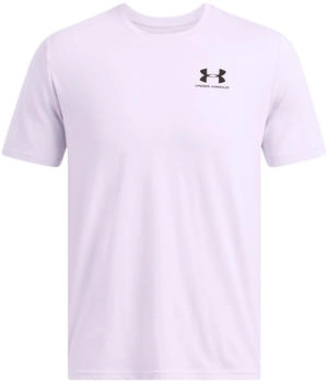 Under Armour Sportstyle Left Chest 1326799-535 Herren T-Shirt salzpurpur