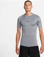Nike FB7932-084, NIKE Pro Dri-FIT Tight kurzarm Fitnessshirt Herren 084 - smoke