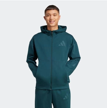 Adidas Man Z.N.E. Zip-Hoodie aurora ivy (KB3709)