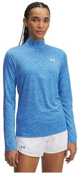 Under Armour Tech Twist 2-Zip Sportshirt blau atlantis wei&szlig;