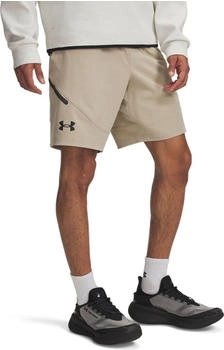 Under Armour Unstoppable Shorts city khaki schwarz