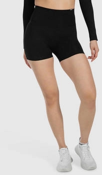 Smilodox Shorts Lissa figurformender Bund schwarz