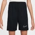Dri-Fit Academy25 Pd Shorts schwarz weiß: Nike Academy Dri-FIT Fußball-Shorts ca. 18 cm; ältere Kinder (HJ3718)