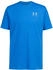 Under Armour Sportstyle Left Chest Trainingsshirt blau atlantis blau calm 411