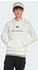 Adidas Slogan Fleece-Hoodie Off White