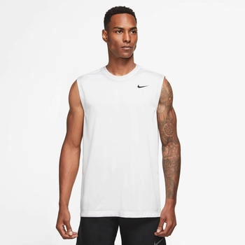 Nike Dri-FIT Legend Fitness Tanktop weiß schwarz
