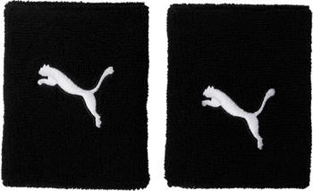 Puma Unisex Wristband long 2er Pack Schwei&szlig;band schwarz