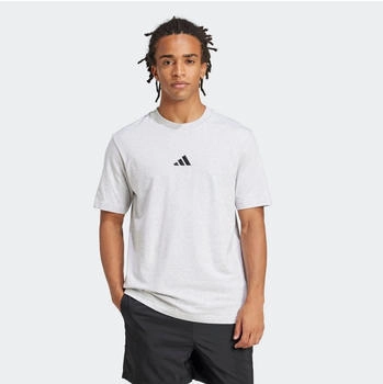Adidas Funktionsshirt 'ESSENTIALS' graumeliert schwarz