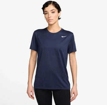 Nike Dri-Fit T-Shirt midnight navy wei&szlig;