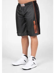 Gorilla Wear Wallace Mesh Shorts grau orange