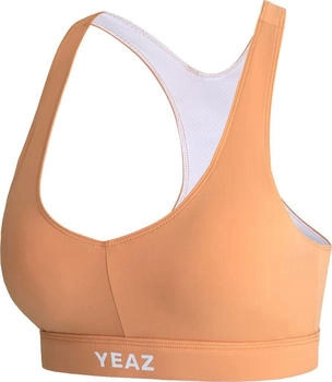 YEAZ Yogatop CELEB Top luxuriöse Yogakollektion orange