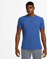 Nike HV0409, NIKE Herren Shirt M NP DF NPT SS TOP COMET BLUE/BLACK male
