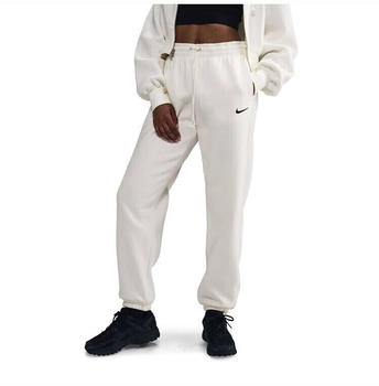 Nike Phoenix Fleece High-Waist Oversize Jogginghose sail schwarz