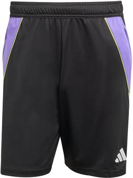 Adidas Tiro Trainingsshorts schwarz lila