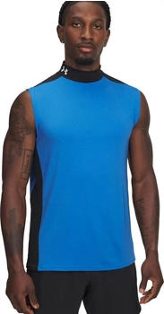Under Armour HeatGear Wordmark Tanktop blau schwarz weiß