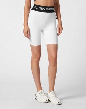 Plein Sport Jogging-Leggings Basic weiß