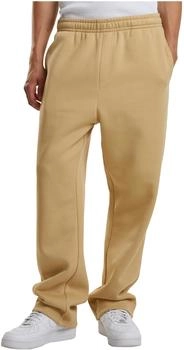 Build Your Brand Fluffy Track Sweatpants beige