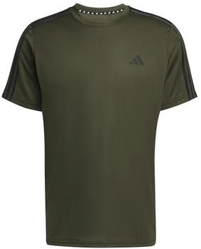 Adidas Herren Train Essentials 3-Streifen Training T-Shirt night cargo/black (JV9804)