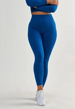 BeShaped Opschieten Trainingshose mit hoher Elastizität blau