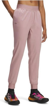 Under Armour Women's UA Rival High-Rise Woven Pants (1382727) tourmaline pink/maroon mist