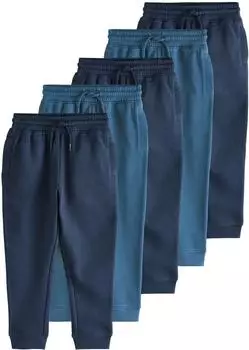 Next Tapered Hose mit Tunnelzug navy/himmelblau