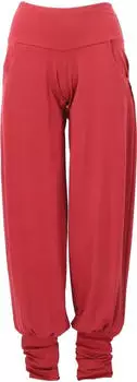 Guru-Shop Relaxed Boho Haremhose, Baggy Hose (58039_4) paprika