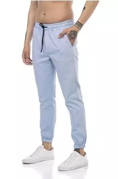 Redbridge Jogginghose im Chino-Stil hellblau