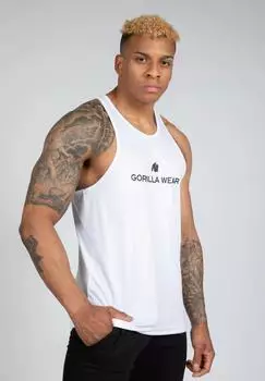 Gorilla Wear Carter Stretch Tank Top weiß