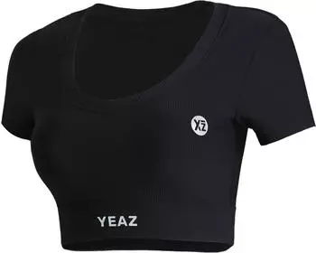 YEAZ Club Level Short Top schwarz